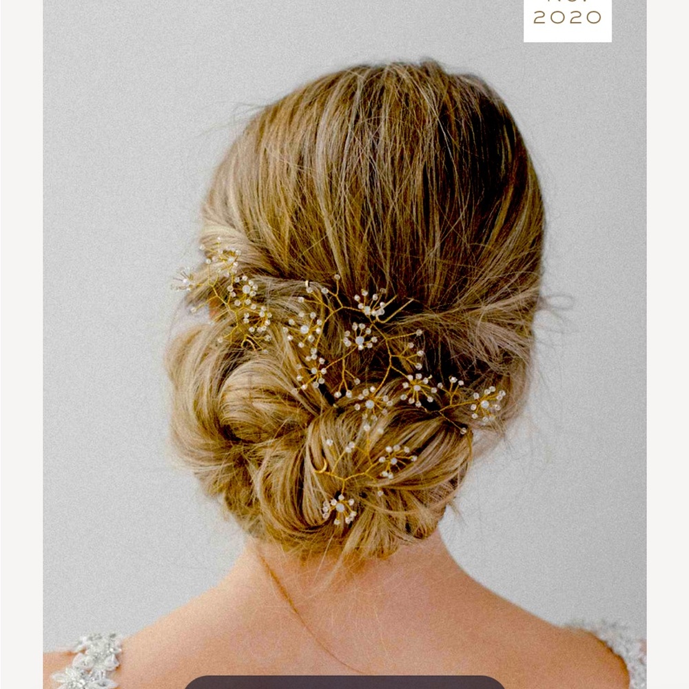 Twigs & Honey Crystallized Breathless Hair Pins (Set of 4)